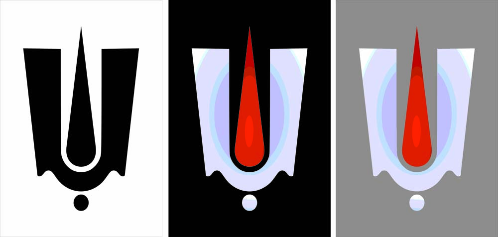 Modern Vishnu Tilak Art